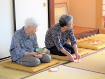 抹茶と和菓子